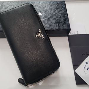 Prada Zippy Wallet